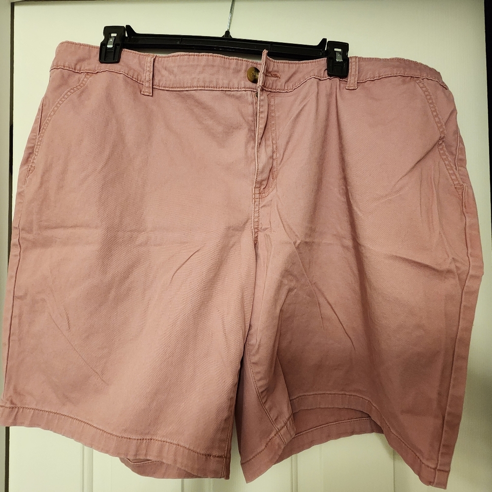 Ana Women's Plus Mid-rise Chino shorts